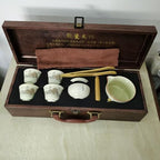 Chinese Kung Fu Tea Set, Semi-Automatic for Lazy Users, Exquisite Gifts Set, Perfect for Christmas, Father's Day, Mother's Day, and Birthday Gifts. (Grey-House) - Image 7