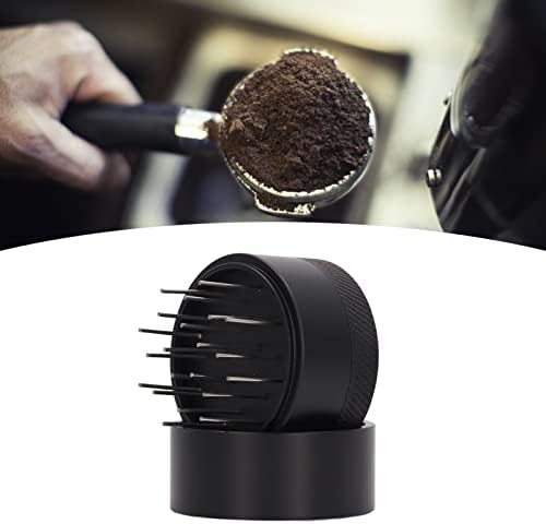 Coffee Needle Distributor, Coffee Distribution Tool with Base, Stainless Steel Coffee Needle, Coffee Stirrer for Cafes and Home Use (58MM) - Image 2