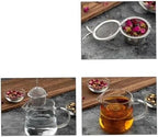 Stainless Steel Tea Strainer Ball, Fine Mesh Infuser For Loose Leaf Locking Filter For Kettle Cup Pot(1pcs) - Image 4