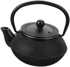 Xmas Vintage Cast Iron Teapot 0.3l Small Home Tea Pot Handle by VALICLUD