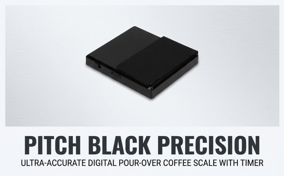 Yosoo Coffee Scale 0.1g Precision 2kg Capacity with Timer - Image 3