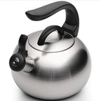 Tea kettle, Tea Kettle Stovetop Whistling 3L Stainless Steel Teapot with Cool Ergonomic Handle by Unknown