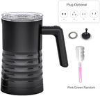 4 in 1 Electric Milk Frother and Steamer, 580ml Automatic Milk Warmer with Non Stick Interior, Hot and Cold Foam Maker for Coffee, Latte, Cappuccino, Hot Chocolate (US Plug) - Image 4