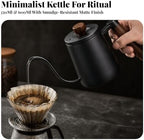 Stainless Steel Pour-over Kettle, Blue, 600ML - Image 3