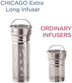 GROSCHE Chicago Vacuum Insulated Tea Infuser Bottle, 15.2 oz - Image 3
