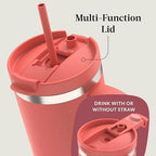 Contigo Streeterville 40oz Tumbler Stainless Steel Vacuum Insulated Leak-Proof Cold for 29 Hours Coral - Image 3