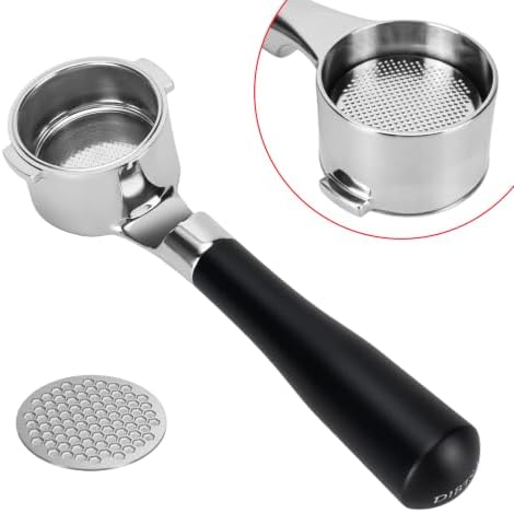 51mm Bottomless Portafilter for Certain De'Longhi Models with Alumina Handle - Image 2