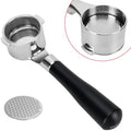 51mm Bottomless Portafilter for Certain De'Longhi Models with Alumina Handle by DIBTSA