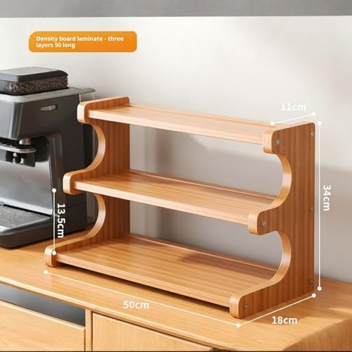 Rainsleep Multifunctional Coffee Mug Organizer for Countertop - Storage and Organization Rack for Cabinet, Holds Coffee Cups and Mugs for Kitchen and Home - Image 2