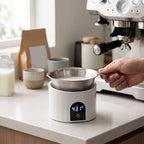 banapoy Coffee Bean Scale Set with Measuring Cup (White) - Image 5