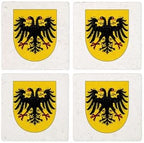CafePress Holy Roman Empire After 1368 Tumbled Stone - Set of 4 Coasters Set of 4 by CafePress