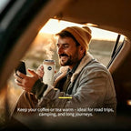 12V/24V Car Kettle, Portable Kettle for Hot Water (CREAM) - Image 2