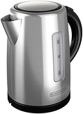 BLACK+DECKER 1.7L Cordless Kettle, Silver, KE2000SD by Unknown