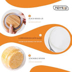 Glass Storage Jars 44 Oz 3 Pack - Image 4