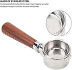 54Mm Bottomless Portafilter, Stainless Steel Coffee Portafilter, Detachable Coffee Portafilter with Handle for Coffee Machine (Type A1 Red Branch) - Image 2