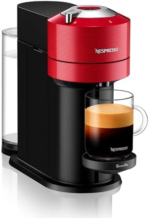 Nespresso Vertuo Next Coffee and Espresso Machine by Breville, Cherry Red, 1.1 Liters by Unknown
