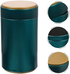 4pcs Tea Tin Canisters with Airtight Lids Tinplate Storage Jars Xmas - Image 3