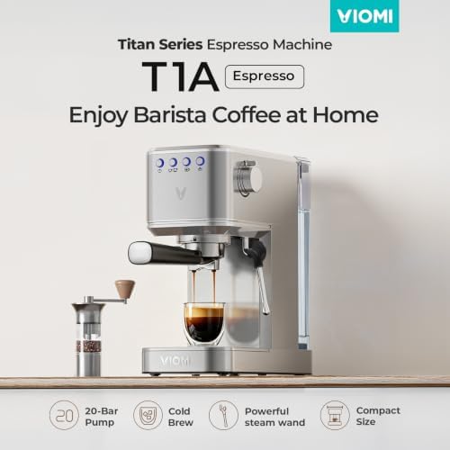 VIOMI T1A Espresso Machine with Milk Frother, Instant Cold Brew Maker - Image 2