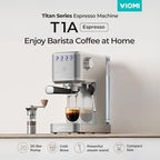 VIOMI T1A Espresso Machine with Milk Frother, Instant Cold Brew Maker - Image 2
