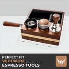 58mm Espresso Knock Box and Tamping Station Espresso Accessories Organizer Box - Image 5