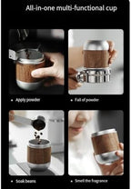 Espresso Dose Cup 58mm Aluminum Alloy for Portafilter Dosing Set - Image 2