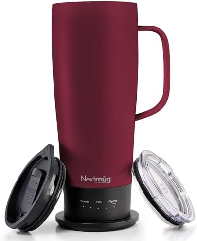 Nextmug Ultra - Temperature-Controlled, Self-Heating Travel Mug by NextmugbyNextboom