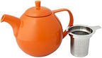 FORLIFE Curve Teapot with Infuser, 45-Ounce, Carrot - Image 2