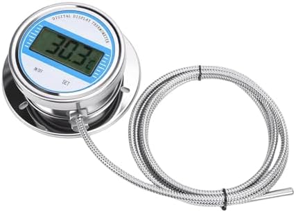 Digital Thermometer, Stainless Steel Probe, Accurate Temperature Measurement -50 to 392F for Cooking Kitchen BBQ Smoker - Image 4