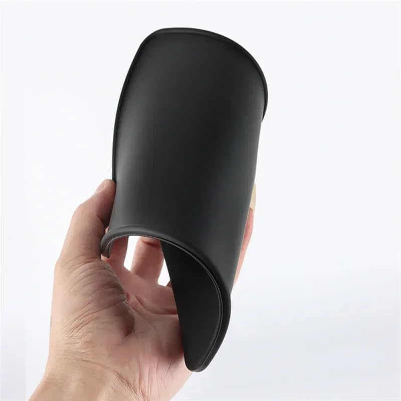 Black Coffee Tamper Mat Silicone Anti-skid Espresso Coffee Tamping Rest Holder Corner Edge Pad Compatible with Home Office Bar Coffee ShopNO.1041(Corner mat) - Image 4