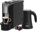 Capsule Coffee Maker & Milk Frother Black by bella