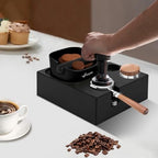 Espresso Organizer Box,Espresso Organizer,Espresso Tool,Espresso Knock Box,Black Modern Stand,Coffee Making Accessories Storage,for Milk Tea Shops,Coffee Shops,Western Restaurants,2.87lbs - Image 6