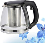 Infuser Glass Teapot 1100ml Stainless Steel Heat Resistant - Image 5