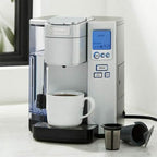 Cuisinart Coffee Maker, Single Serve 72-Ounce Reservoir Pod Coffee Machine, Programmable Brewing & Hot Water Dispenser, 5 Cup-Size Settings, Stainless Steel, SS-10P1, Silver - Image 6