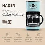 HADEN Coffee Machine, 12 Cup Programmable Drip Coffee Maker - Image 2