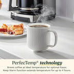 Cuisinart Coffee Maker, 14-Cup PerfecTemp Programmable Coffee Machine Glass Carafe with 1-4 Cup Setting, Brew Strength Control, Brew Pause, and Over Ice Function, Stainless Steel, DCC-3500SS - Image 4