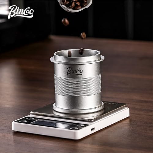 Bincoo 51mm Coffee Dosing Cup - Precision Grounds Dispenser,Espresso Pour-over Measuring Tool,Inverted Aroma Tasting Cup & Anti-Spill Powder Collector, Professional Brewing Accessories Kit - Image 3