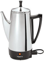 Presto 02811 Stainless Steel 12-Cup Electric Coffee Percolator by PRESTO