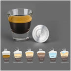 Reusable Coffee Capsule Stainless Steel Refillable Coffee Filter(Light Yellow) - Image 3