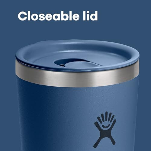 Hydro Flask All Around Tumbler Press-In Lid, Insulated Travel Mug, Stainless Steel Coffee Cup 20 Oz Utopia Purple - Image 6