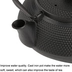 Cast Iron Teapot Japanese Tetsubin Tea Kettle with Infuser Japanese Tetsubin Kettle Stovetop Tea Kettle Hot Water Kettle for Long Lasting Flavor 800ml - Image 5
