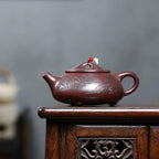 Tea Kettle Handmade Large-capacity Purple Clay Pot For Household Oolong Tea And Loose Tea Ceramic Tea Set Ceramic Tea Infuser - Image 3