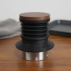 Coffee Cleaning Bellows Air Blower Bean Reservoir Wooden Top Appliance Part for Grounds Removal Suitable for Baristas - Image 4