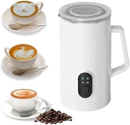 Automatic Milk Frother Handheld Electric Hot Cold Foam Maker Large Capacity Easy Great Family US Plug 110V - Image 5