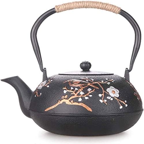 1200ML Japanese Tetsubin Cast Iron Teapot Tea Kettle For Stove Top With Infuser And Insulation Handle - Image 2