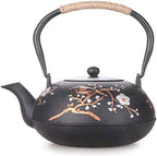 1200ML Japanese Tetsubin Cast Iron Teapot Tea Kettle For Stove Top With Infuser And Insulation Handle - Image 2