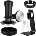 53.5mm Espresso Accessories Kit,Tamper,WDT Tool,Stand and Dosing Funnel by HOMELYLIFE