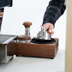 watchget Wooden Espresso Knock Box Counter Coffee Organizer - Image 4