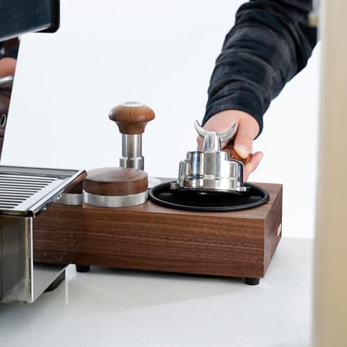 watchget Wooden Espresso Knock Box Counter Coffee Organizer - Image 4