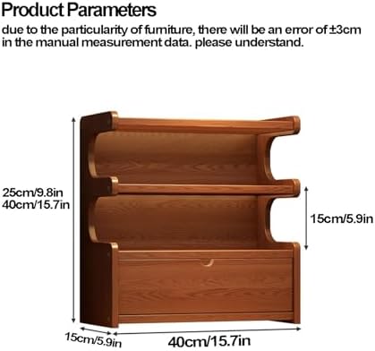 Cup Storage Holder,Wooden Coffee Cup Holder Rack - 40cm Mug Storage Organizer Shelf for Living Room & Kitchen - Durable Coffee Mug Display Stand - Space-Saving Design - Image 2