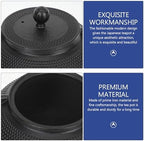 TIDTALEO Small 800ml Cast Iron Teapot with Infuser, Japanese Tetsubin Metal Teapot for Household Use, Decorative Desktop Tea Kettle for Loose Leaf Brewing and Tea Serving - Image 3
